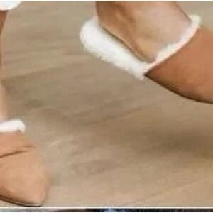 Jenni Kayne Shearling-Lined Mule Shoes 37